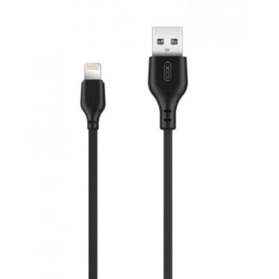 Дата кабель USB 2.0 AM to Lightning 1.0m 2.1A black XO (NB36-L-1-BK)