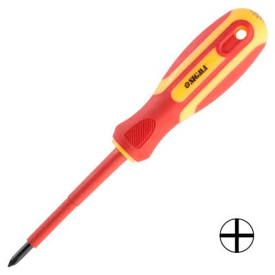 Викрутка Sigma діелектрична хрестова PH1x80мм 1000В CrV (4008141)