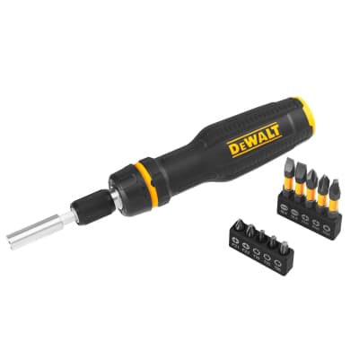 Набір викруток DeWALT FULL FIT Telescoping, зі змінними бітами, 10 біт (DWHT68001-0)