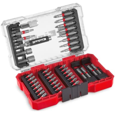Набір біт Einhell 42шт, HEX, PH, PZ, Torx, 50мм, кейс (118953)
