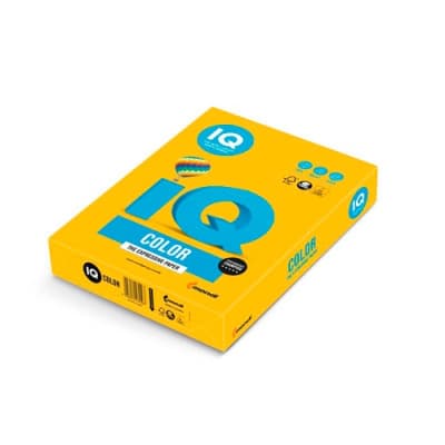 Папір IQ Color A4 80 г/м2 500с, yellow sunny (SY40/A4/80/IQ)