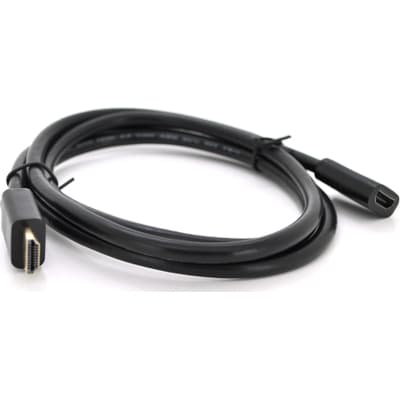 Кабель мультимедійний HDMI M to HDMI F 1.5m V2.0 VEGGIEG (HF-1.5)