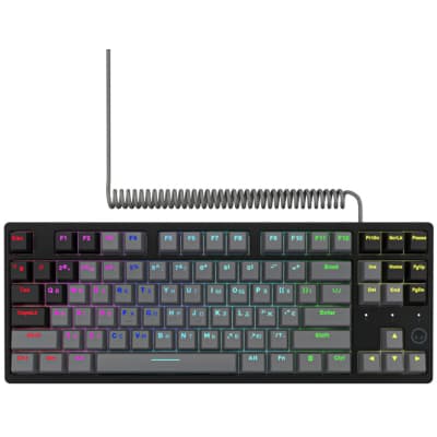 Клавіатура Lorgar Azar 514TKL RGB Mechanical USB UA Black/Grey (LRG-GK514TKL-BK-UA)