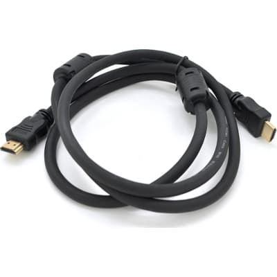 Кабель мультимедійний HDMI M to HDMI M 0.8m V1.4 4K black Ritar (HDMI(M)/(M)V1.4-0.8m-348P)