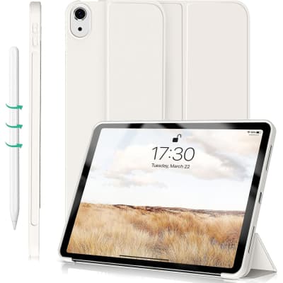 Чохол до планшета BeCover Tri Fold Soft TPU Silicone Apple iPad Air 11" M2/M3 (2024/2025) Beige (711735)
