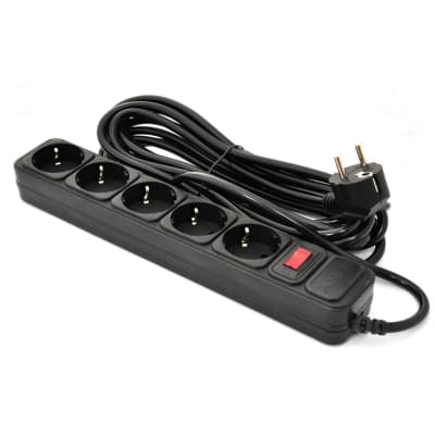 Мережевий фільтр живлення Patron EXT-PN-SP-16510 10m Black (EXT-PN-SP-16510)