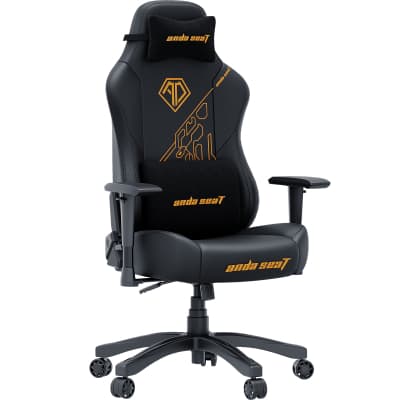 Крісло ігрове Anda Seat Phantom 3 Fabric Size L Dark Grey (AD18Y-06-GB-F)