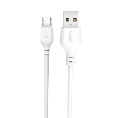 Дата кабель USB 2.0 AM to Micro 5P 2.0m 2.1A white XO (NB103-M2-WH)