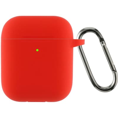 Чохол для навушників Armorstandart Ultrathin Silicone Case With Hook для Apple AirPods 2 Red (ARM59691)