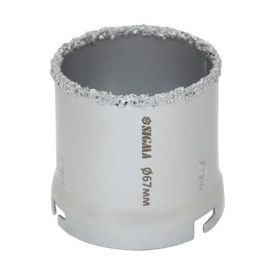 Коронка Sigma кільцева з вольфрамовим напиленням 67мм (1512151)