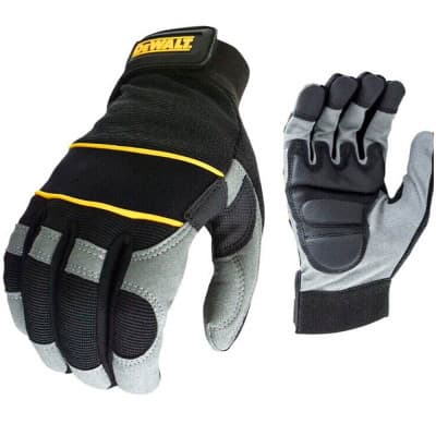 Захисні рукавиці DeWALT розм. L/9, з накладкою ToughThread™ та гелевою вставкою (DPG33L)