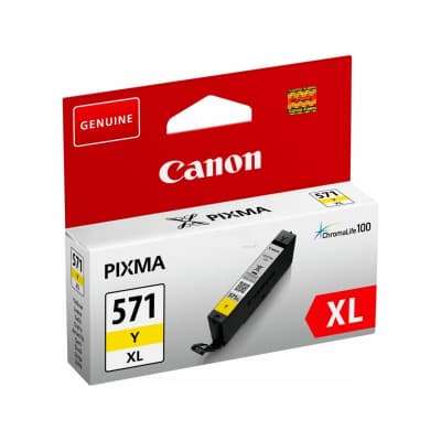 Картридж Canon CLI-571YXL XL Yellow (0334C001)