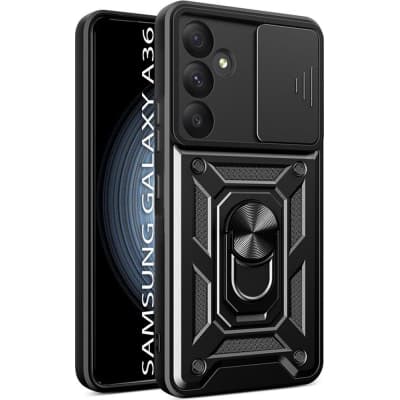 Чохол до мобільного телефона BeCover Military Samsung Galaxy A36 SM-A366 Black (712863)