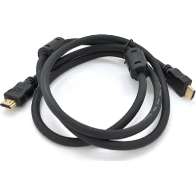 Кабель мультимедійний HDMI M to HDMI M 1.5m V1.4 4K black Ritar (HDMI(M)/(M)V1.4-1.5m-348P)