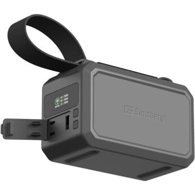 Батарея універсальна Sandberg 40000mAh Survivor 100W, IPX4 Water resist, LED Torch, Pass-Through Charging (421-14)