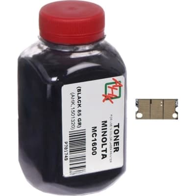 Тонер MINOLTA MC1600/1680 (+chip) Black AHK (1501322)