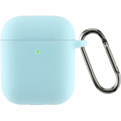 Чохол для навушників Armorstandart Ultrathin Silicone Case With Hook для Apple AirPods 2 Sky Blue (ARM59692)