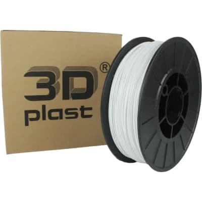 Пластик для 3D-принтера 3Dplast PETG 1.75мм, 0.85кг, white (3DPTG17508WT)
