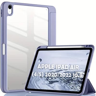 Чохол до планшета BeCover Soft Edge TPU Apple Pencil Apple iPad Air (4/5) 2020/2022 10.9" Purple (711701)