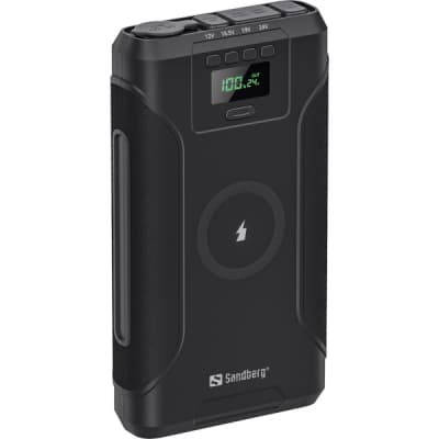 Батарея універсальна Sandberg 76800mAh Survivor 7in1 DC/91W, PD/100W, Cigar Lighter/120W, QI-15W, power-through (421-15)