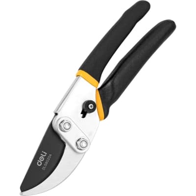 Секатор Deli садовий універсальний, тефлонове покриття лез 8" 200 мм (DL580204)