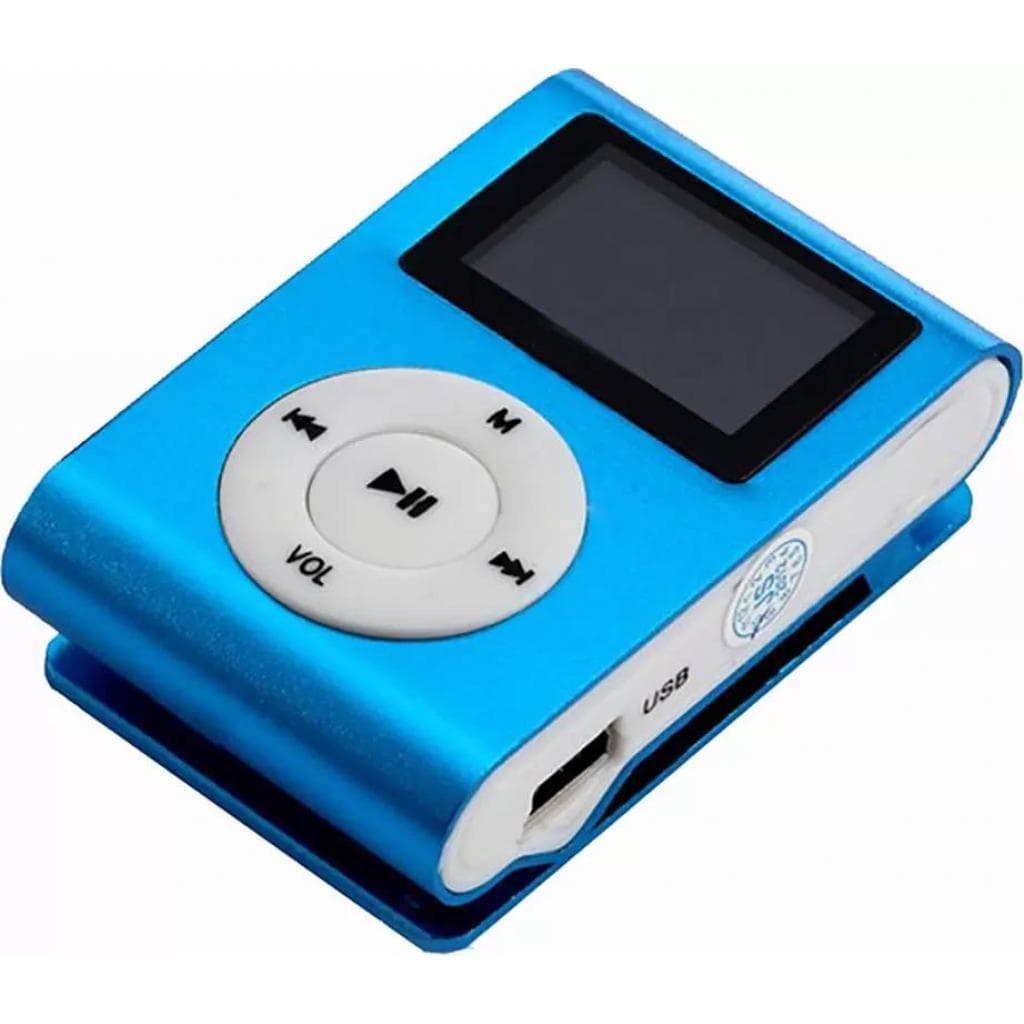 MP3 плеєр Toto With display&Earphone Mp3 Blue (TPS-02-Blue)