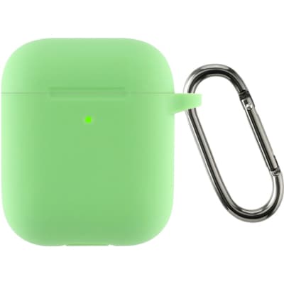 Чохол для навушників Armorstandart Ultrathin Silicone Case With Hook для Apple AirPods 2 Spearmint (ARM59693)