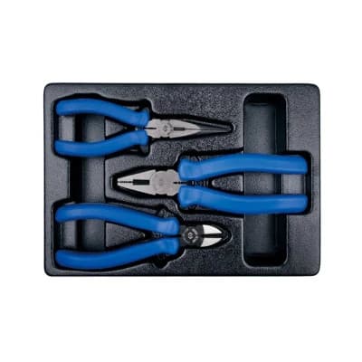 Набір інструментів KING TONY плоскогубці, тонкогубці, бокорізи (9-40103GP)