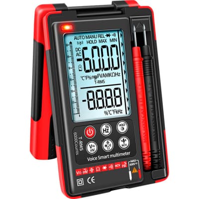 Цифровий мультиметр ANENG AN-Q60S, V, A, R, C, T, F (AN-Q60S)