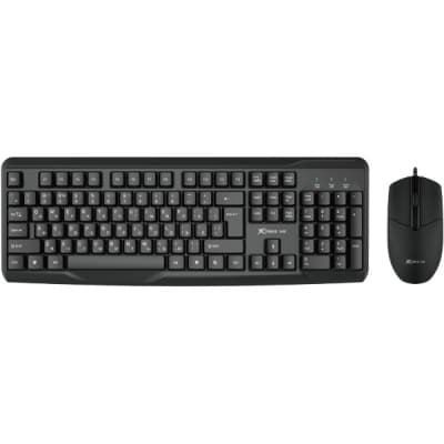 Комплект Xtrike ME MK-207 USB UA Black (MK-207UA)