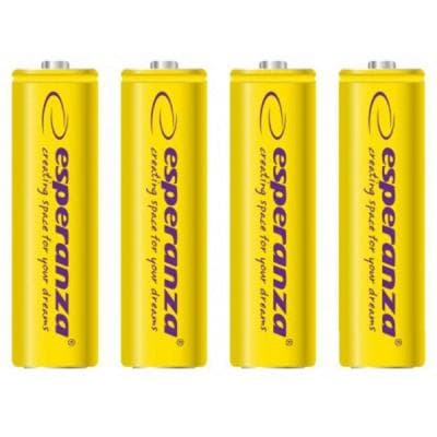 Акумулятор Esperanza AA 2000mAh Ni-MH * 4 yellow (EZA104Y)