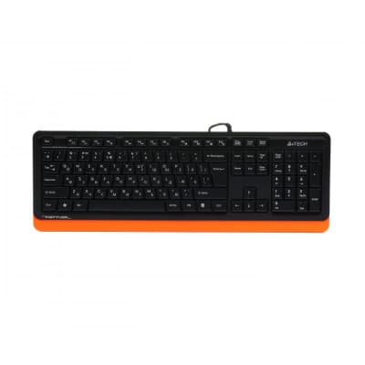 Клавіатура A4Tech FKS10 USB Orange (4711421963398)