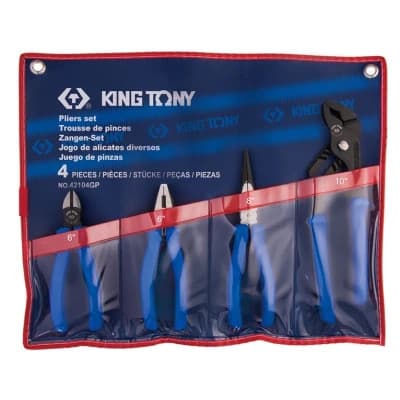 Набір інструментів KING TONY шарнірно-губцевих 4 шт. (42104GP)