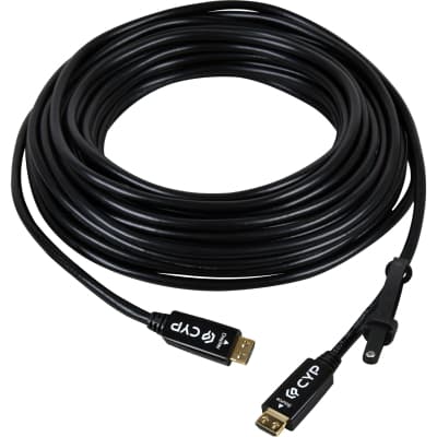 Кабель мультимедійний HDMI M to HDMI M 15.0m active optic 8K Cypress (CBL-FH510-015)