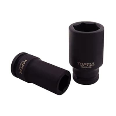 Торцева головка Toptul торцева подовжена ударна 3/4" 38мм (KABE2438)