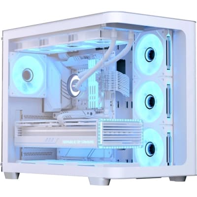 Корпус для ПК AeroCool P500C-G-WT-v1 White (ACCM-PN01043.21)