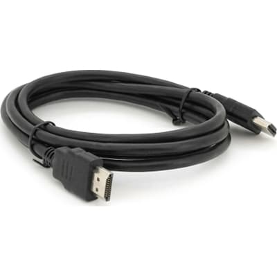 Кабель мультимедійний HDMI M to HDMI M 1.5m V1.4 black Merlion (YT-HDMI(M)/(M)HS-1.5m-5)