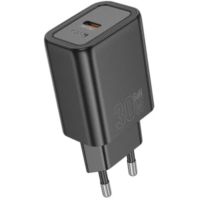 Зарядний пристрій HOCO N62 USB-C PD30W black (6942007644297)