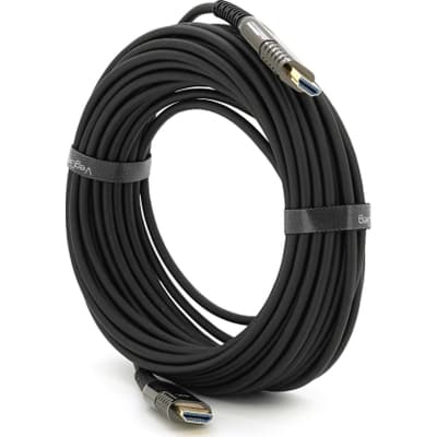Кабель мультимедійний HDMI M to HDMI M 12.0m V2.0 4K UHD black VEGGIEG (YT-HDMI(M)/(M)HA-12/19717)