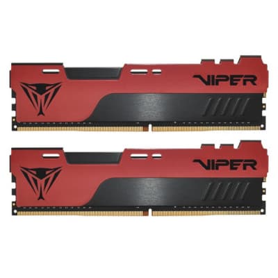 Модуль пам'яті для комп'ютера DDR4 16GB (2x8GB) 3200 MHz Viper Elite II Red Patriot (PVE2416G320C8K)