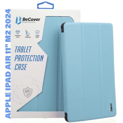 Чохол до планшета BeCover Tri Fold Hard TPU Apple iPad Air 11" M2/M3 (2024/2025) Light Blue (711403)