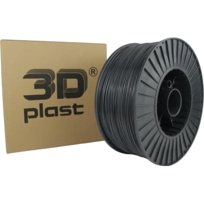 Пластик для 3D-принтера 3Dplast PETG 1.75мм, 3кг, gray graphit (3DPTG1753GRGF)