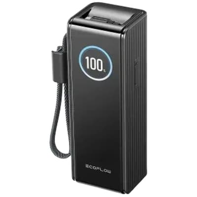 Батарея універсальна EcoFlow RAPID Power Bank 25000mAh with cables black (EF-RAPID25K100W-B-EU)