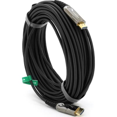 Кабель мультимедійний HDMI M to HDMI M 20.0m V2.0 4K UHD black VEGGIEG (YT-HDMI(M)/(M)HA-20/19719)