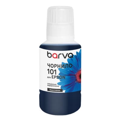 Чорнило Barva Epson 101 140 мл, Cyan, OneKey, water-soluble (E101-604e)