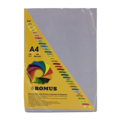Папір Romus A4 160 г/м2 100sh Lilac (R51284)