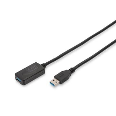 Дата кабель USB 3.0 AM/AF 5.0m Active Cable Digitus (DA-73104)