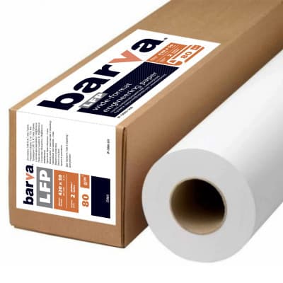Папір Barva 16,5"/420мм 80 г/м2, 50 м LFP (IP-O080-358)