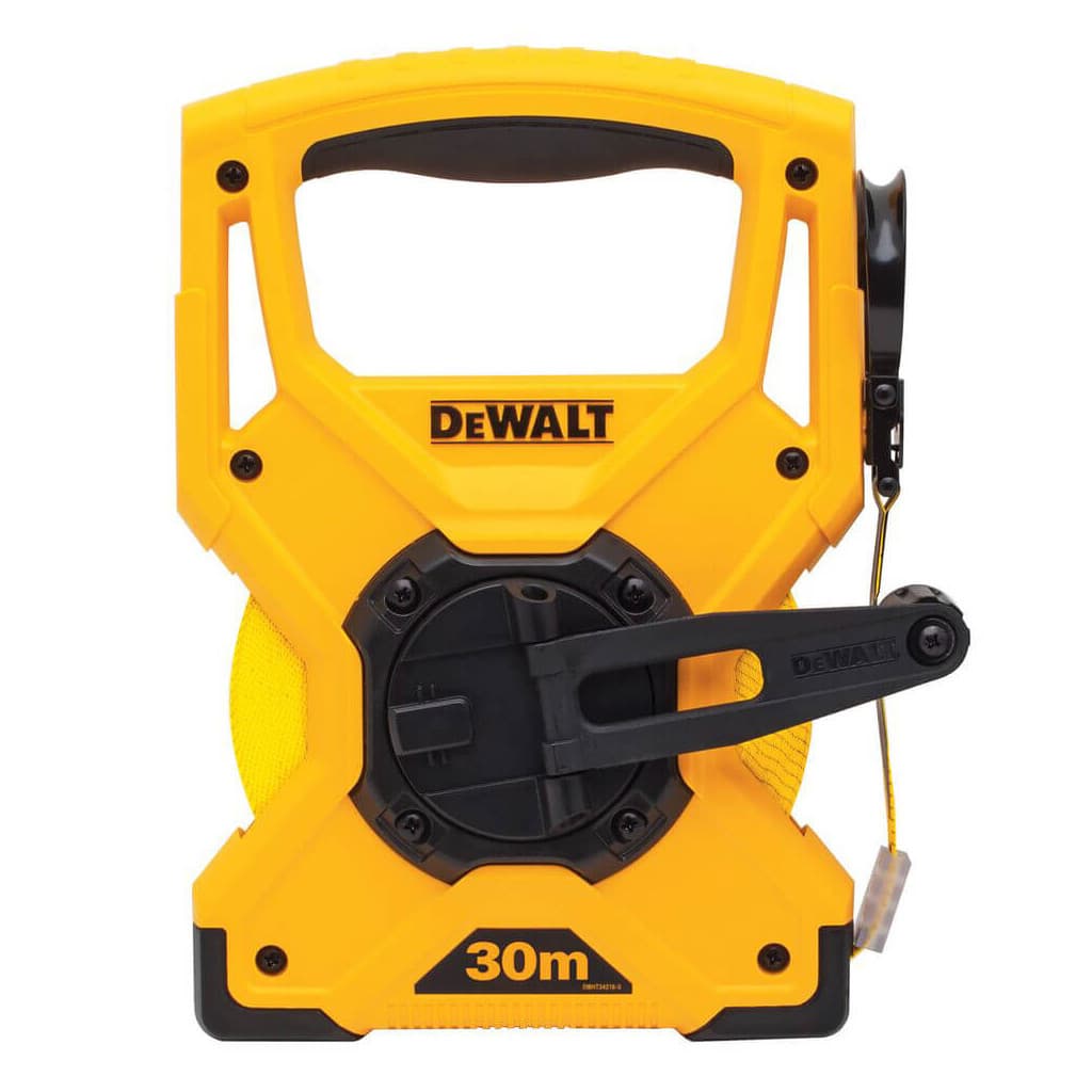 Рулетка DeWALT FIBREGLASS, 30мx19мм, скловолокно, 2-й клас точності (DWHT34218-0)