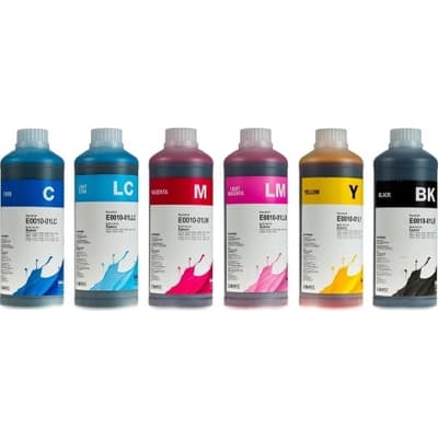 Чорнило InkTec Epson R270/290 RX590/610/690 6*1L, B/C/LC/M/LM/Y (E0010-6SET1L)
